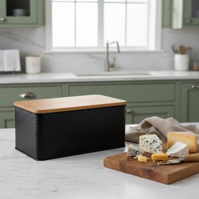 boite a pain compacte idéale pour baguettes viennoiseries et pains de campagne