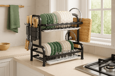 egouttoir vaisselle amovible pour un séchage rapide et efficace