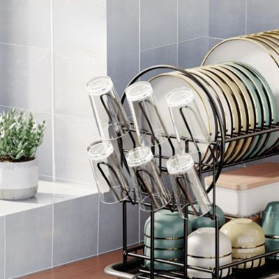 egouttoir vaisselle inox anti traces pour verres impeccables