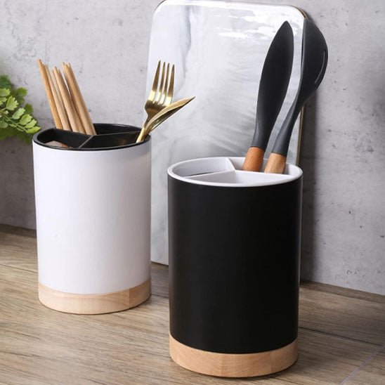 pot à ustensiles cuisine plastique qui ne raye pas les surfaces