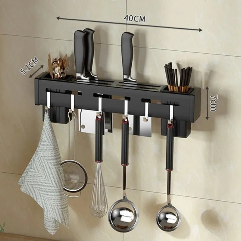 Rangement couvert mural 40 cm