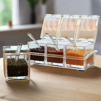 ranges epices ps transparent idéal pour épices et condiments