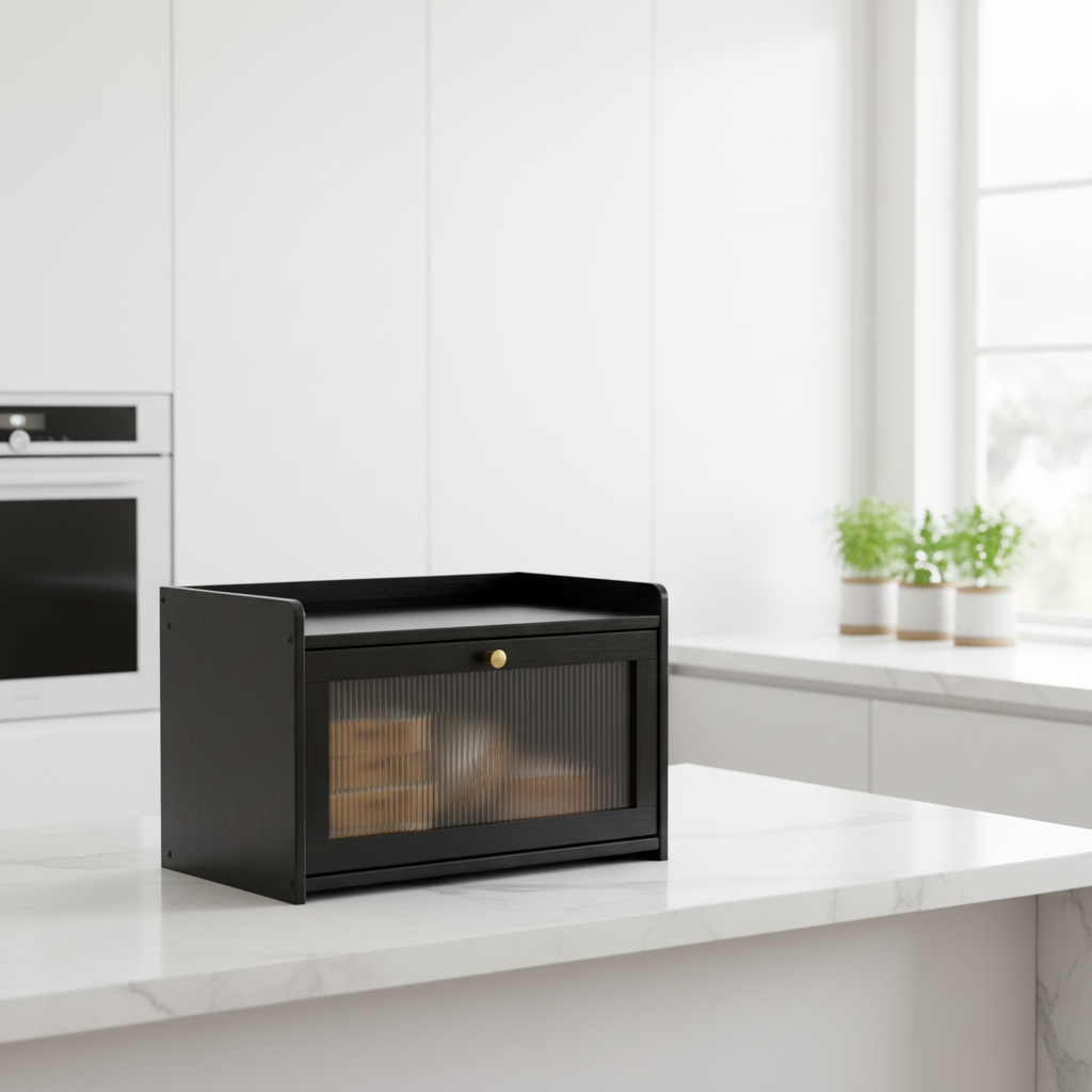 Boîte noire moderne blanc vide