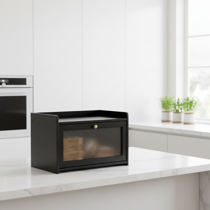 Boîte noire moderne blanc vide