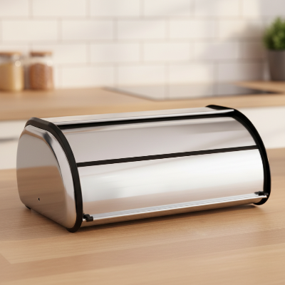 boite a pain design en inox protection optimale couvercle hermétique élégant