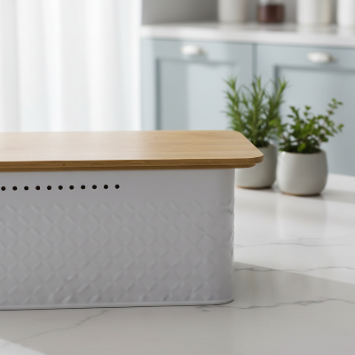 boite a pain design épuré pour cuisine moderne ou décor rustique traditionnel