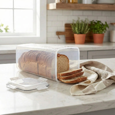 boite a pain hermétique sans tiroir maintien du croustillant des baguettes