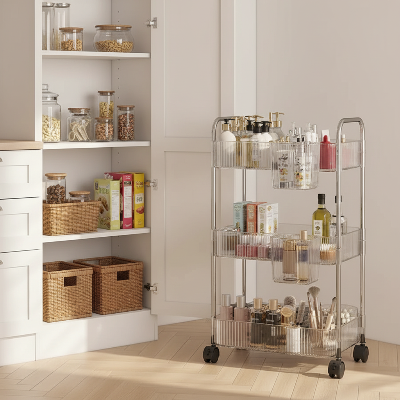 desserte de cuisine polyvalente pour cosmétiques et produits alimentaires