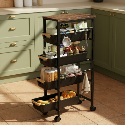 desserte pour cuisine modulable libère enfin votre plan de travail