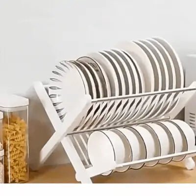 egouttoir foldmax design blanc s’intègre dans toutes cuisines