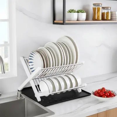 egouttoir foldmax maintien assiettes verres et couverts en position
