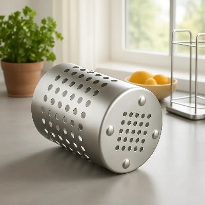 égouttoir pot inox robuste qui ne bascule pas