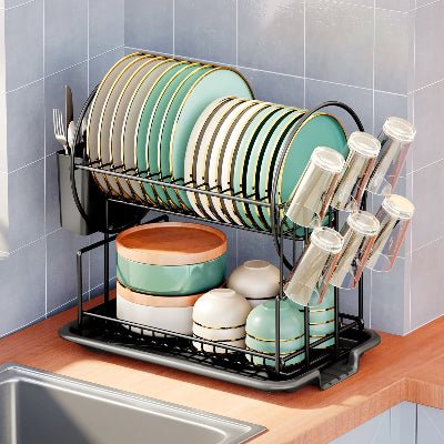 egouttoir vaisselle inox ideal pour gagner de la place