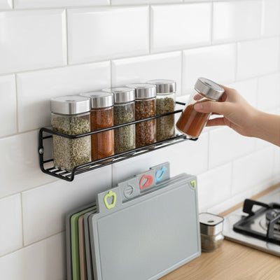 etagere murale cuisine maintien vos flacons sécurisés et accessibles