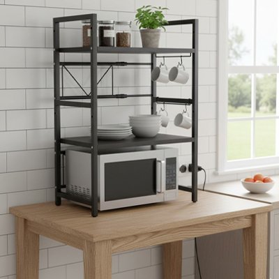 etagere cuisine réglable en longueur et hauteur pour s’adapter à tous vos besoins