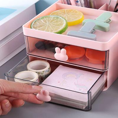 L'Organisateur de Bureau - MultiFunctionalOrganizer™ - Rose - L'essentiel du rangement