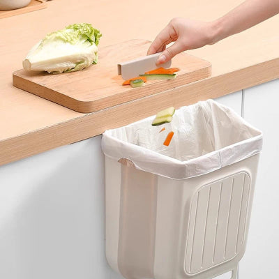 poubelle cuisine sous evier pliable pratique pour legumes et restes