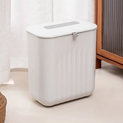 poubelle sous evier compact polyvalente pour cuisine salle de bain ou buanderie