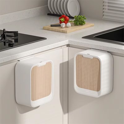 poubelle sous evier cuisine à détecteur de mouvement rangement intelligent