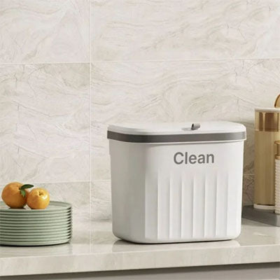 poubelle sous evier fixation universelle capacité 8,5l