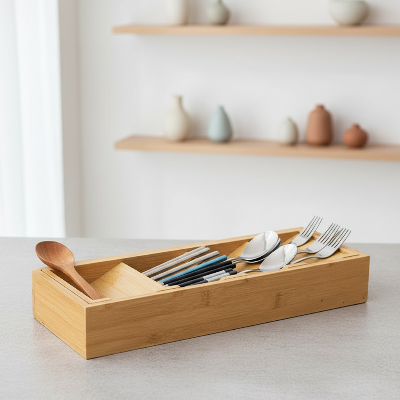 range couvert sur mesure compact pour couverts bien rangés