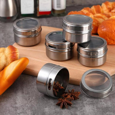 Rangement à épices solution magnétique compact sans tiroir ni éagèere 