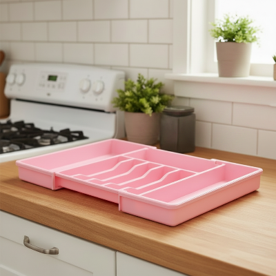 rangement couvert extensible 8 compartiments optimise chaque centimètre de rangement
