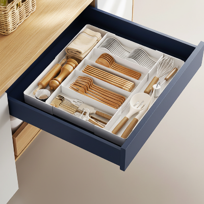 rangement couverts modulable grande capacité couverts triés accessibles en un coup d'œil