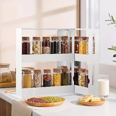 rangement pour épices télescopique gain de place pratique et modulable selon vos besoins